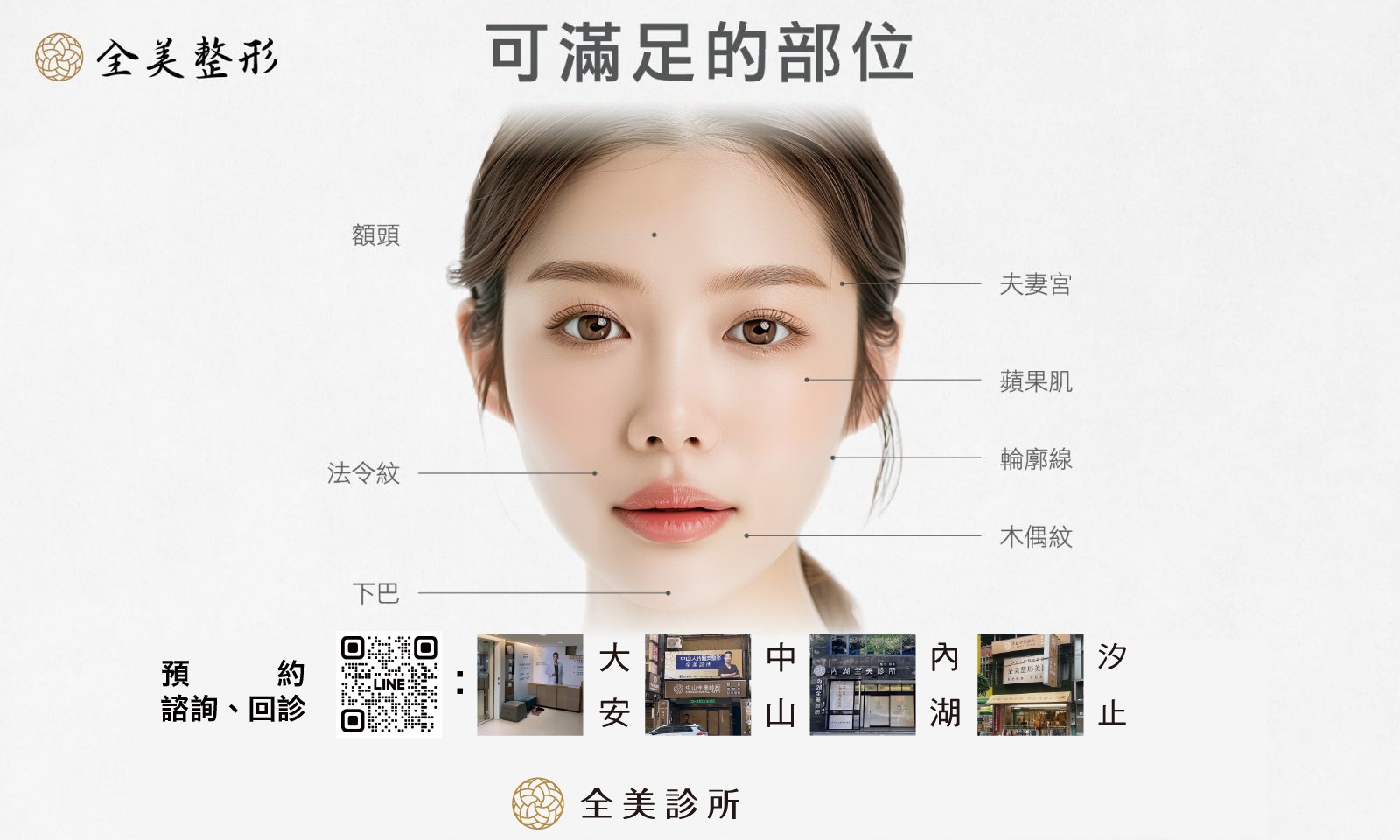 全美晶亮瓷 - 全美診所