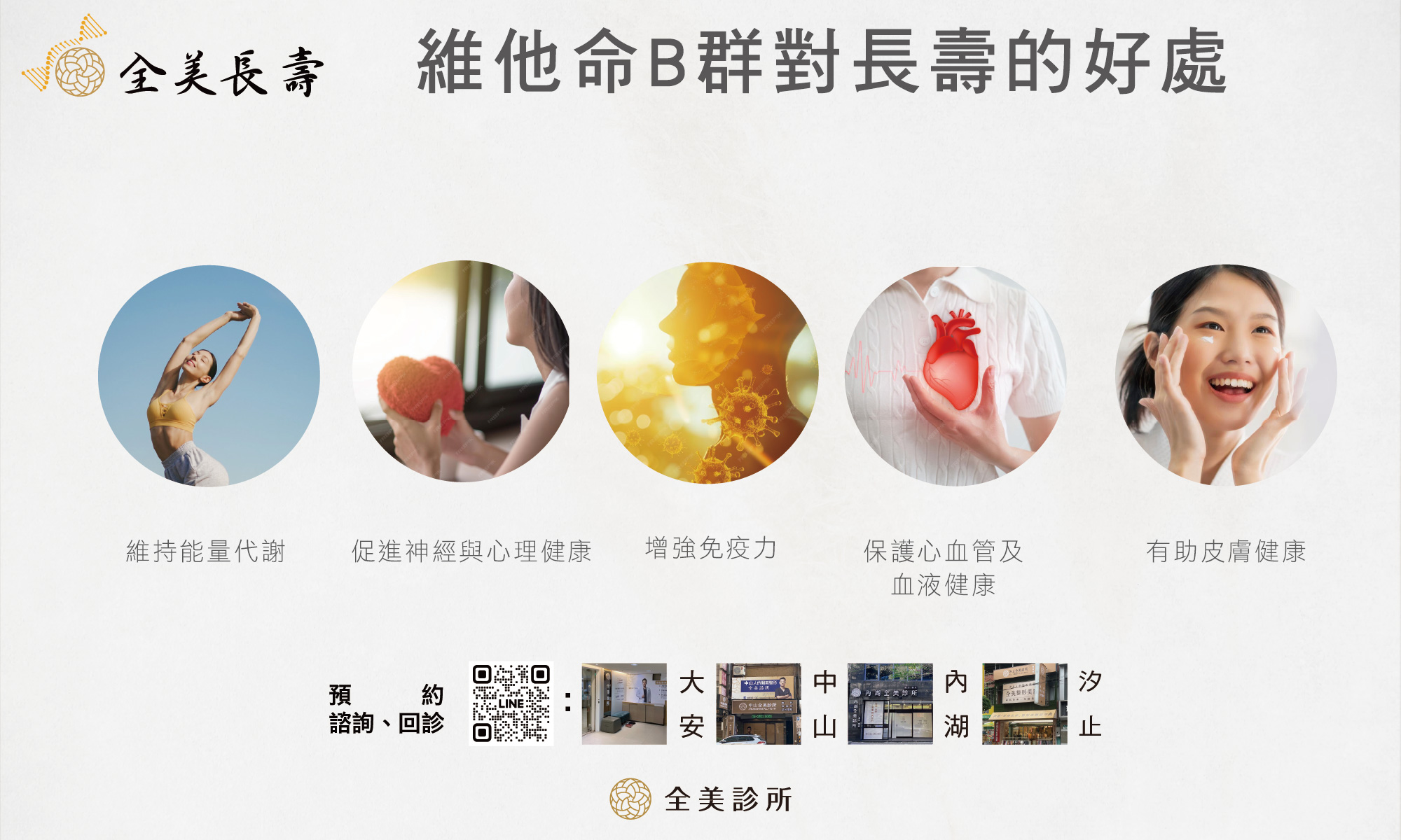 維他命群對長壽的好處